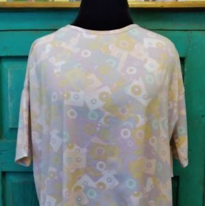 New Women's Lu la Roe Oversized Irma T Shirt Sz Xs